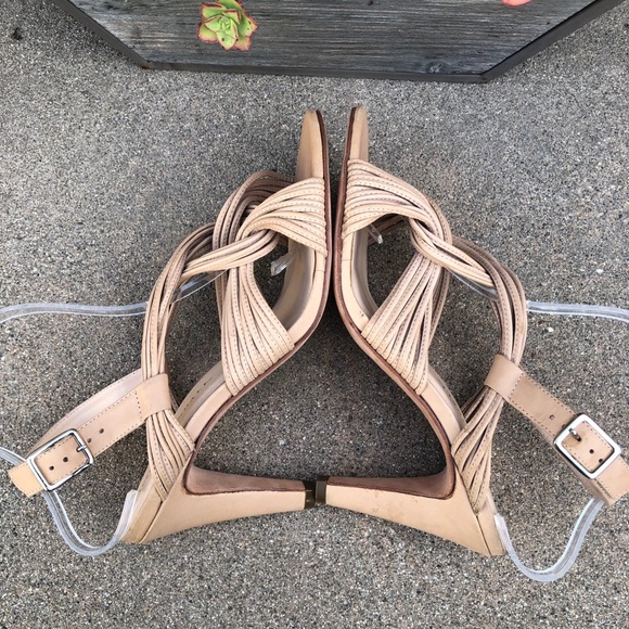$350~LOEFFLER RANDALL~Leather Knot Sandals~9/9.5 - Picture 10 of 14